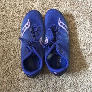 Saucony track spikes